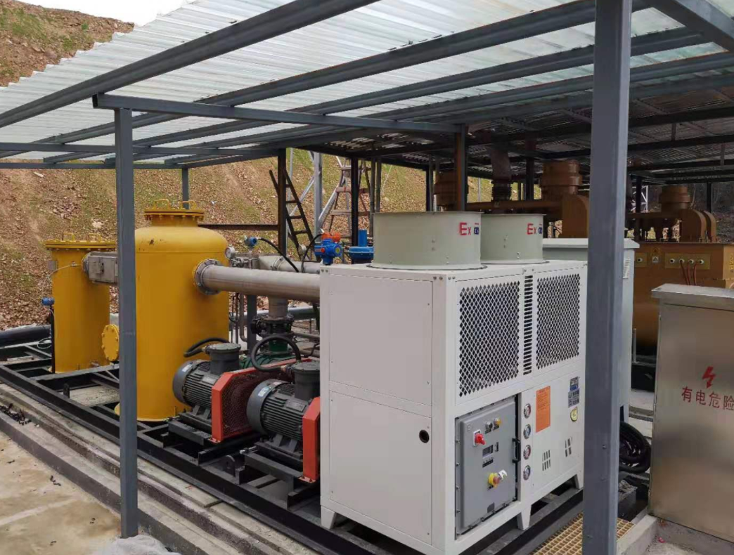 沼氣發(fā)電并網(wǎng)冷干機(jī)案例